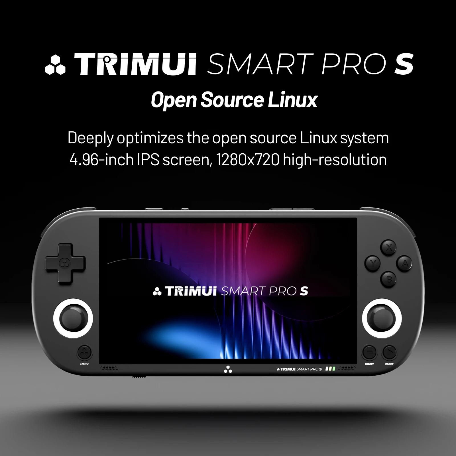 Trimui Smart Pro S Portable Gaming Console Linux Handheld Device_voghion.com