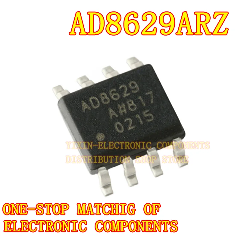 

2PCS AD8629 AD8629ARZ SOP8 AD8629ARZ-REEL7 Soic-8 single supply rail-to-rail operational amplifier IC chip