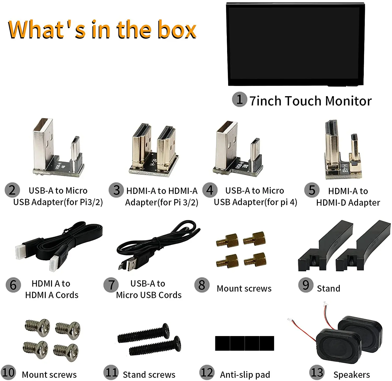 WIMAXIT M728   7 ġ ġ ũ ÷ , USB , HDMI, IPS 178 ,  4, 3, 2, Ʈ, PC, 1024x600