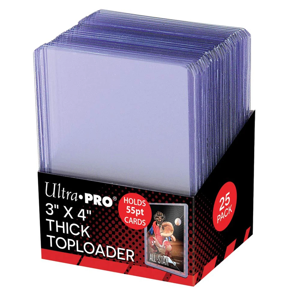 3X4 Top Loader Card Holder For Baseball Football Basketball Hockey Golf Top Loads Sportcards Card Collecting Supplies