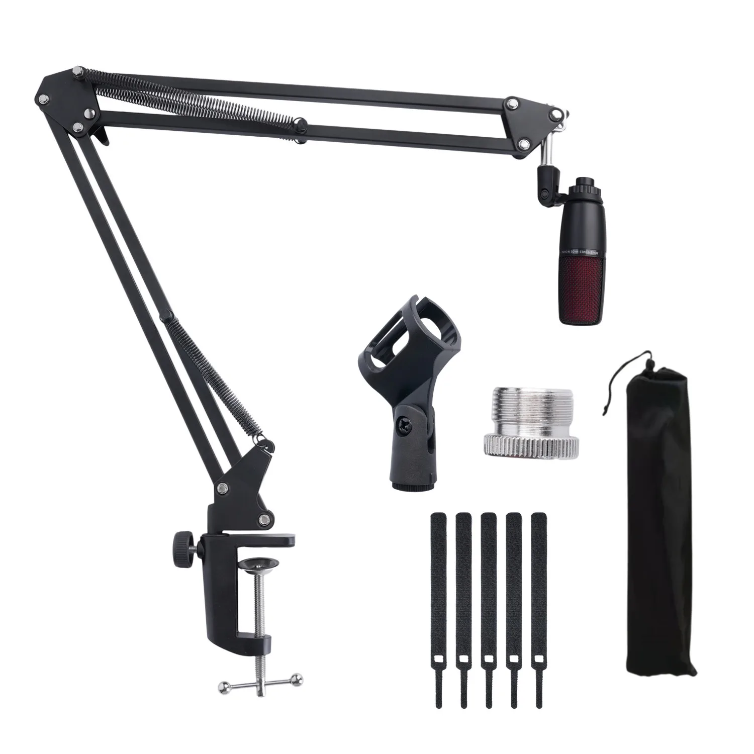 Eastshining Bras Support De Suspension Microphone Micro Forme Ciseaux Avec  La Base Rotative Et Adaptateur Pour Blue Yeti Pour Studio - Cdiscount  Informatique