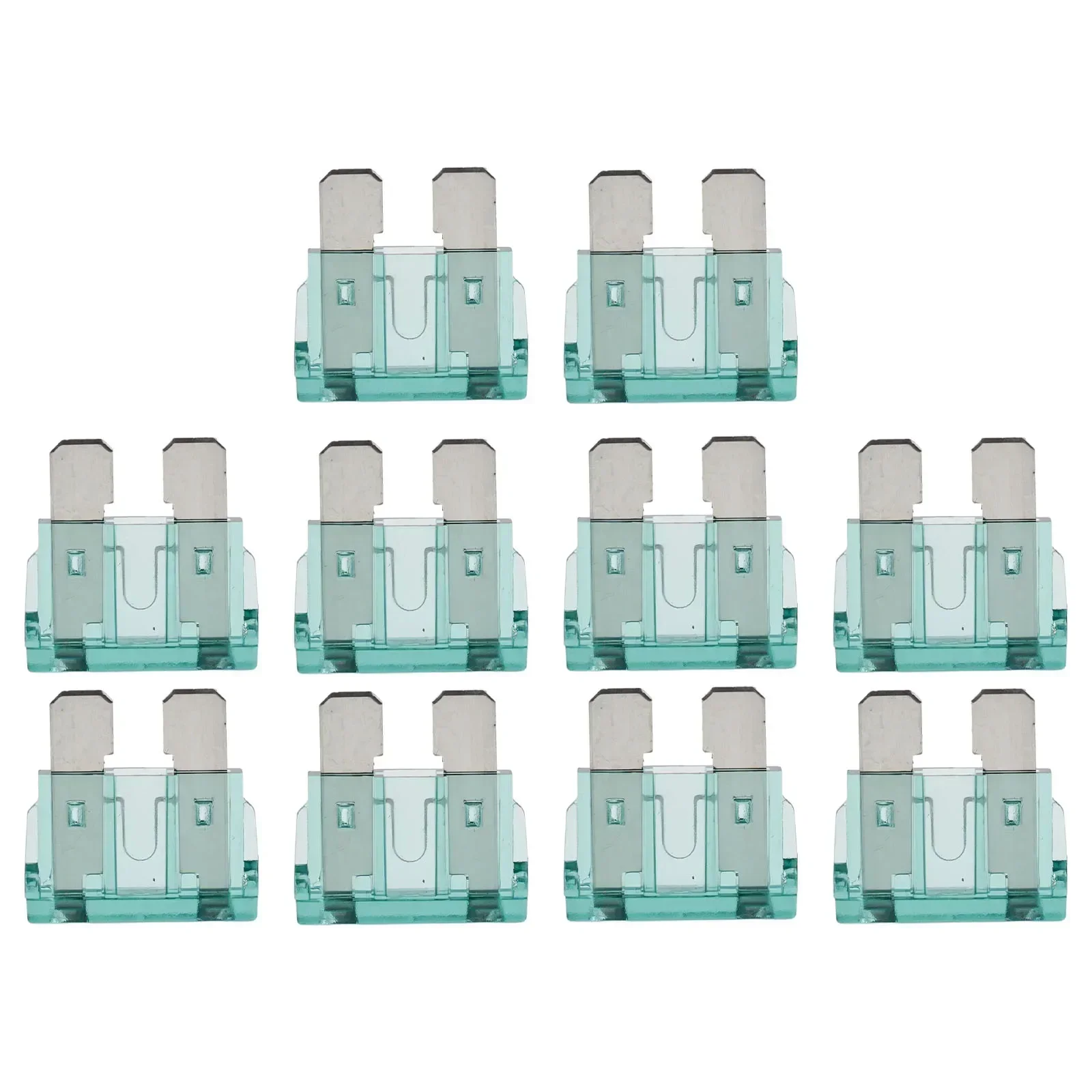 10 X 1AMP 1A 12V Automotive Car Truck Motorbike Blade Fuse Standard ATOATC Quick Installation Materials Universal Accessories car fuses kit