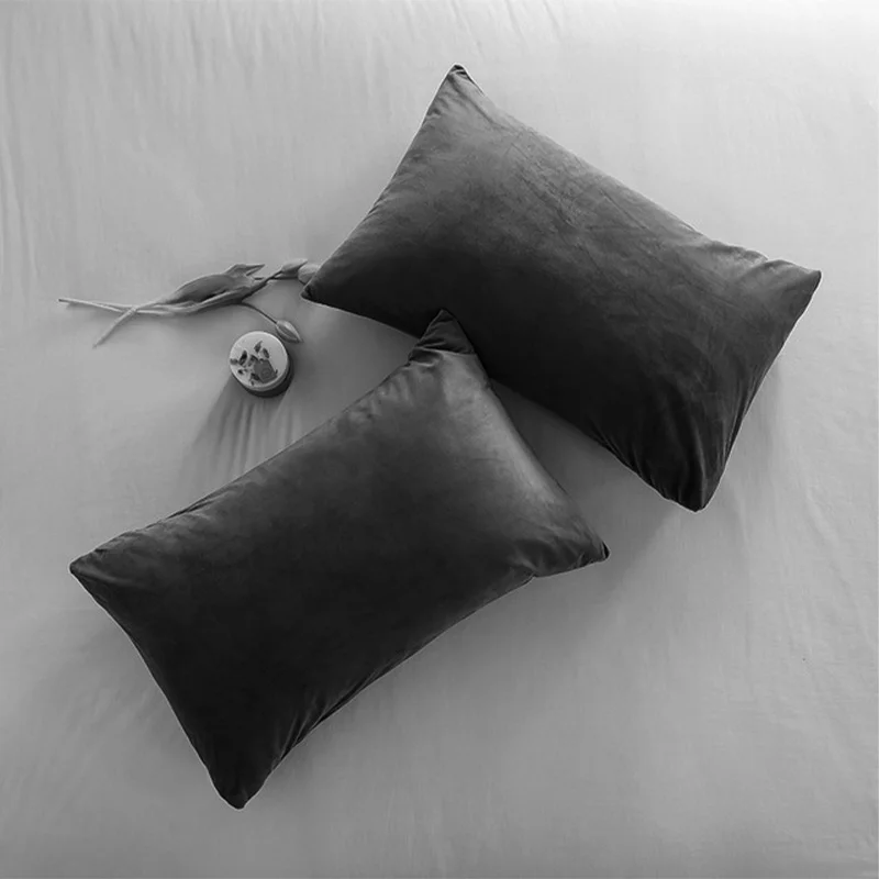 Luxurious Soft Velvet Plaid Cushion Covers for Living Room Decor - 30x50 cm