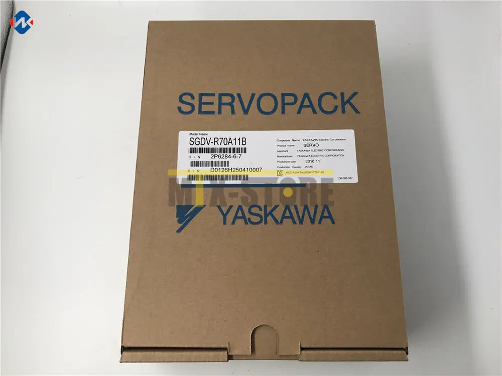 

1 шт., новинка, в коробке, YASKAWA SGDV-R70A11B Driver