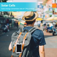 Solar-Powered Keychain Charger - Adventure-Ready Power Bank - Image 2