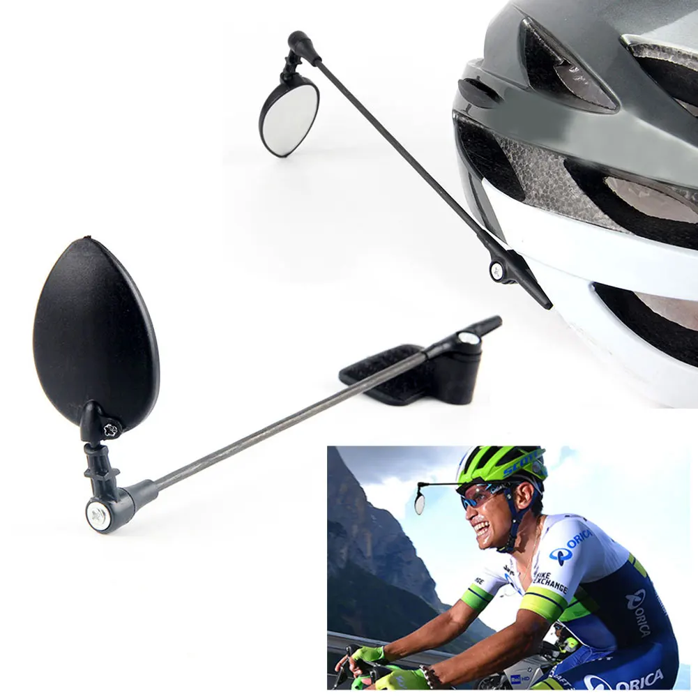 Cycling Helmet Mirror Bike Bicycle Rear Bicycle Helmet Rear View
