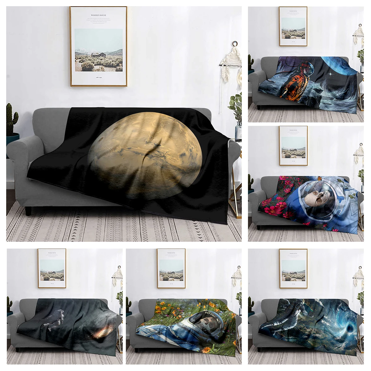 

Home decoration plush Sofa blanket Colorful Animal Bedspread on the bed anime fluffy soft blankets thick blanket for winte