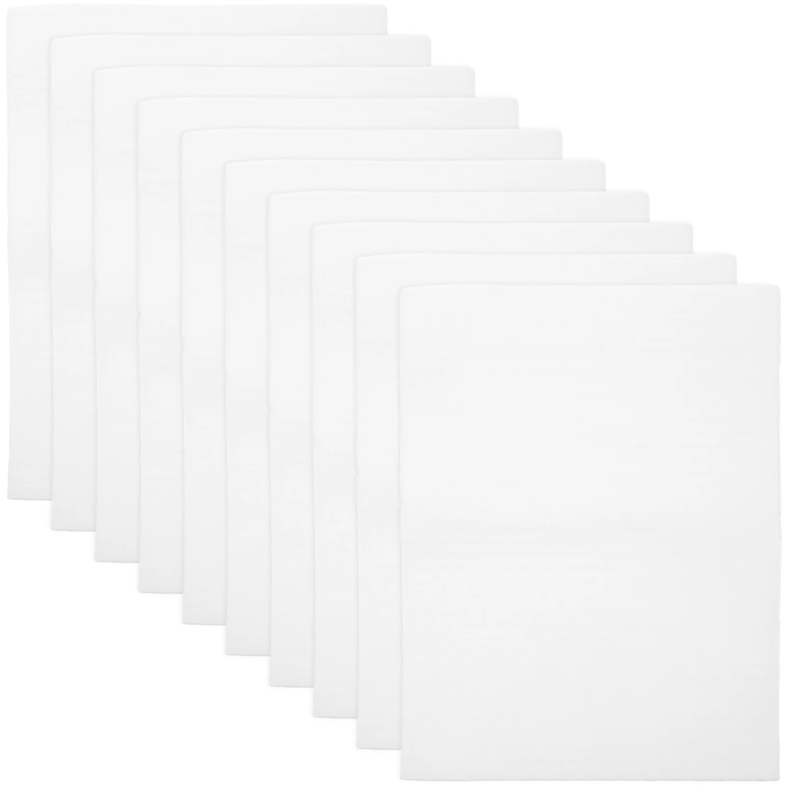 100 Pcs Foam Board Bubble Packaging Materials Pearl Cotton Cushioning for Pouches