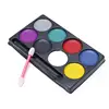 6 Colors Halloween Face Body Painting Non Toxic Safe Water Paint Oil Black Red Yellow Painting Cream Christmas Makeup Party Tool 6