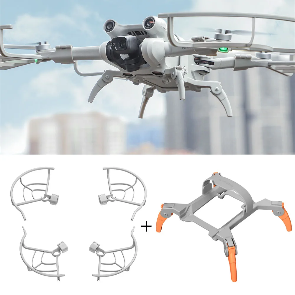 

For DJI Mini 3 Pro Kit Propeller Guard Propellers Protector Wing Set Fan Protective Cover Drone Camera Landing Gear Accessories