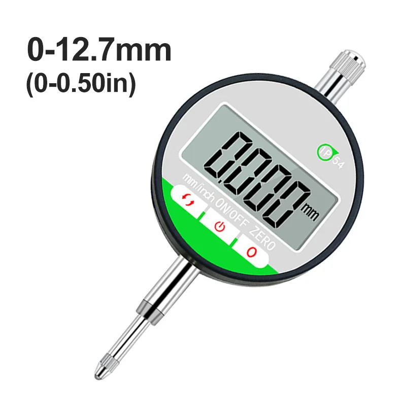 Digital Dial Indicator 0-12.7mm IP54 Touch Display Depth Gauge Dial Depth Gage Base Accessory dial indicator gauge dial indicator