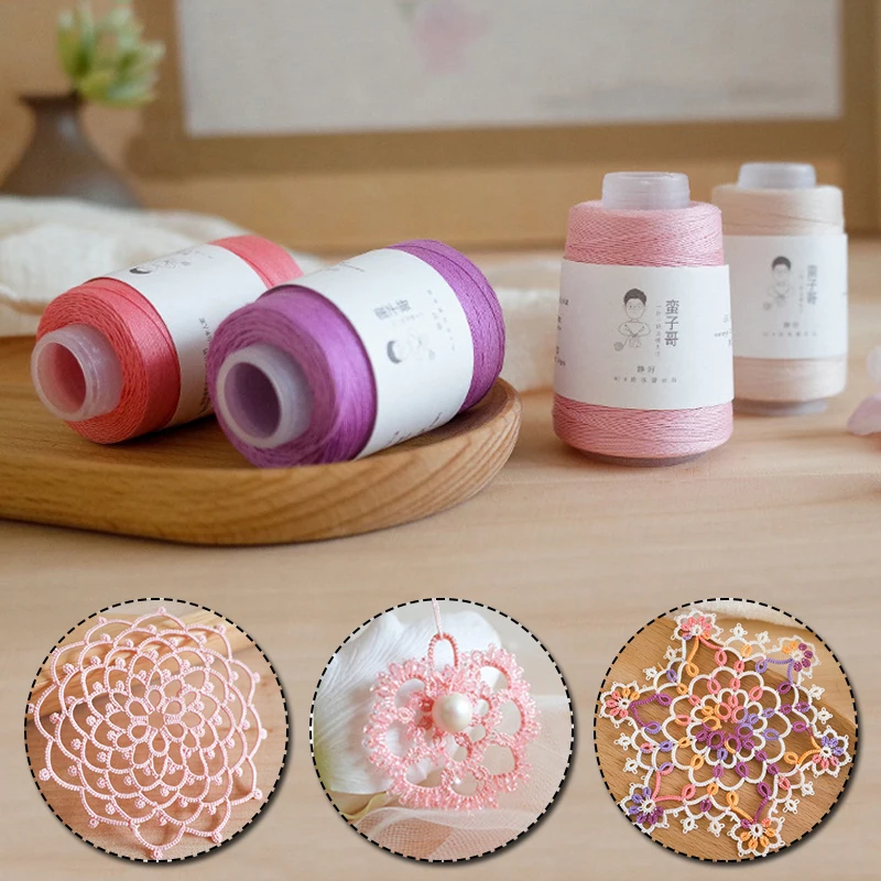 100% Filo Di Cotone Taglia 40 Boutique Filo Di Pizzo Perlato Tessuto Micro Gancio Handbow Filo Da Ricamo Filo Agganciato A Mano Fine