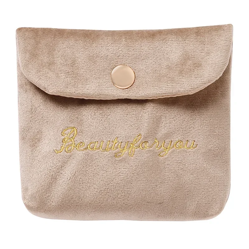 Velvet Cosmetic Organizer for Women & Girls - Stylish Travel Pouch