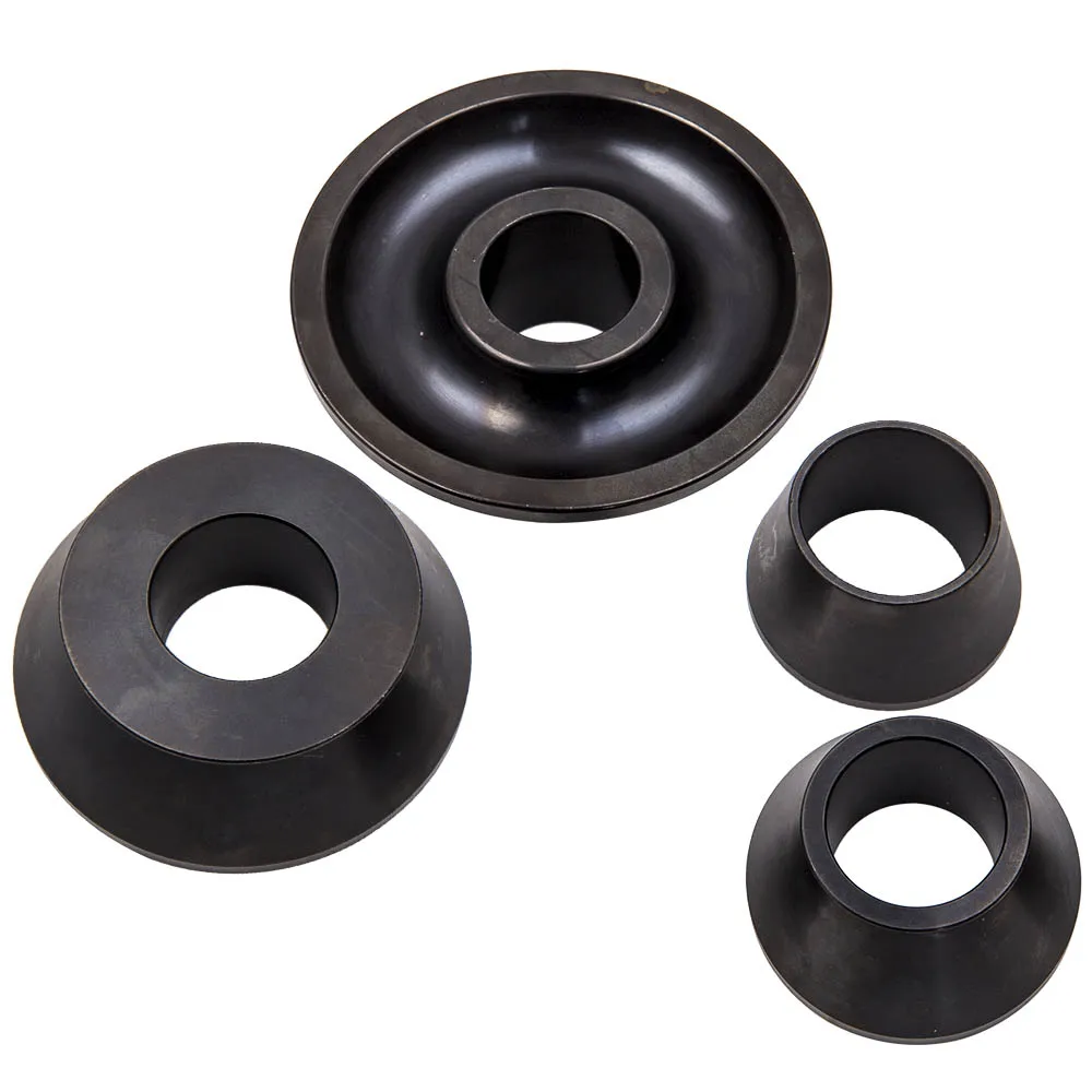 4pc Car Wheel Balancer Adapter Cones Set Standard Taper Cone Kits for 40mm Shaft Wheel Part fit Ranger Shaft Accuturn New