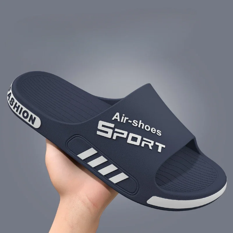 2025 Summer Slippers for Men and Women – Soft Sole Sandals for Indoor and Outdoor Use, Couple-Friendly Flip-Flops Available in Big Sizes Beach Footwear Flip-flops