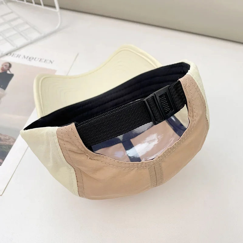 Unisex Contrast Color Baseball Cap Quick Drying Outdoor Hat