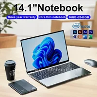 3-year warranty  New laptop Intel N3700 ultra-thin 14.1” HD screen DDR4 16G+2048G high-speed chip WIFI5 business office Notebook 1