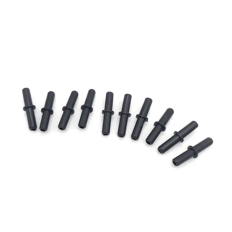 4mm Plastic Aquarium Connector Straight Fish Tank Air Pump Connector Control Valve Air Pipe Tube Accessories 10pcs 30pcs For aquarium air pump accessories