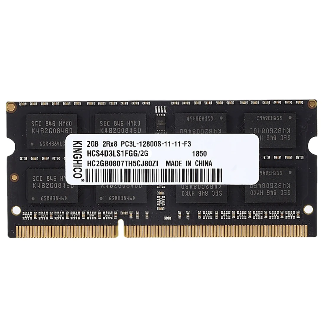 

Модуль памяти KINGHICO DDR3 2 Гб ОЗУ DDR3L 1333 МГц 204PIN 1,35 в для ноутбука, компьютера, модуль памяти низкого напряжения