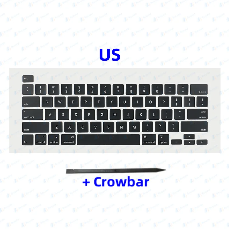 Original Keyboard Keycaps For MacBook Pro A2141 A2289 A2251 English US UK Russian Spain French
