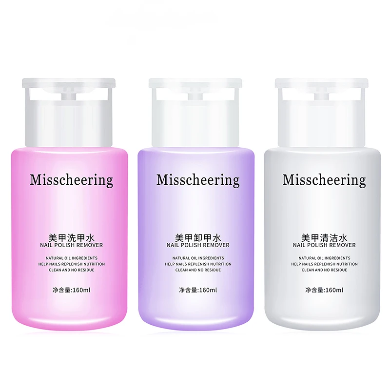 160mlbottleNailGelRemoverNailBrushCleanerNailPolishCleaner