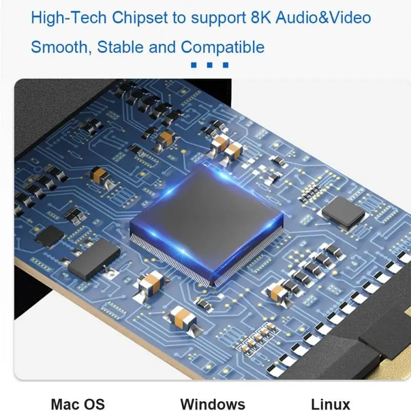 Ultra HD USB-C to HDMI 2.1 Cable - 8K60Hz/4K120Hz High-Speed Adapter