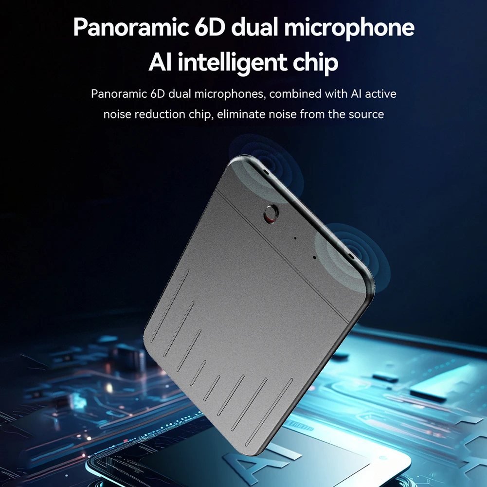 New A3 Language AI ChatGPT Translator APP Control Voice Recorder Voice to Text Transcribe Summary Recorders For Business Meeting