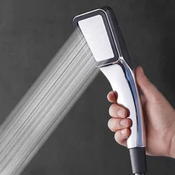 Supercharged Handheld Shower Head - High-Pressure Water Saving Design for an Enhanced Bathing Experience (1pc)
