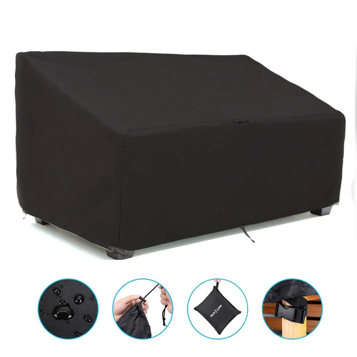 

20D High-density Nylon Oxford &PVC Furniture Cover Waterproof Patio Table Sofa Chair Dust Proof Chair Sofa Protective Cover