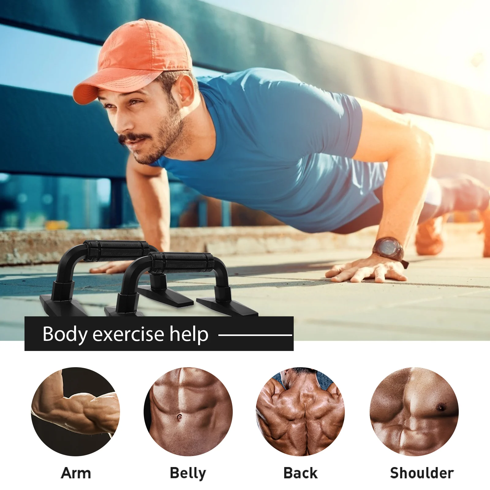 Push Ups Handles Stand Home Fitness Equipment Multifunction Indoor Push-up Stands Work