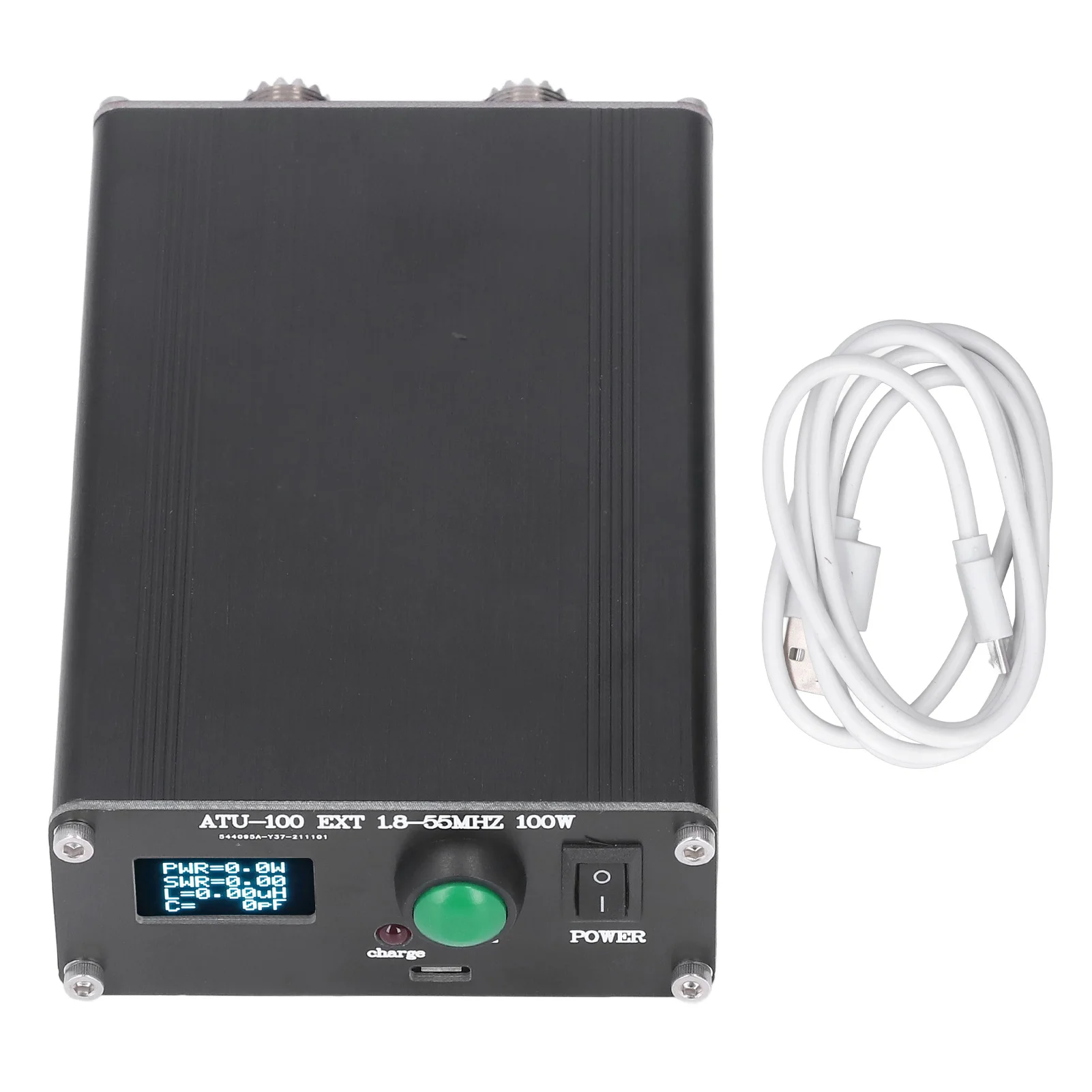 ATU-100 Mini Automatic Antenna Tuner Radio Equipment 1.8~55MHz 0.96IN Housing