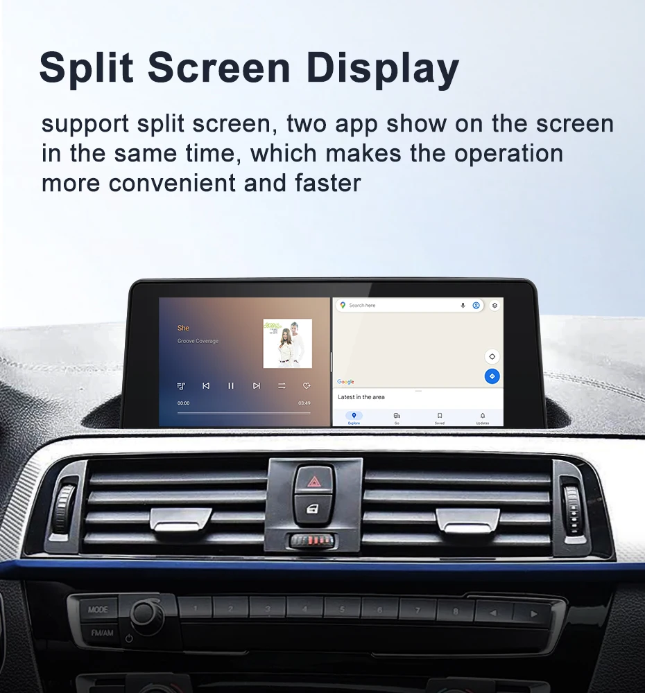 8.8inch EVO Qualcomm Snapdragon680 6225 Android14 System For BMW 1/2 Series M2 F