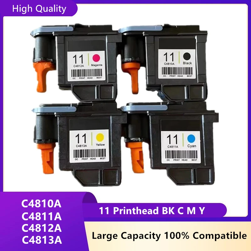 Remanufactured For HP 11 Printhead HP11 C4810A C4811A C4812A C4813A Print head for HP 500 800 510 100 110 111 120 1000 1100 1200