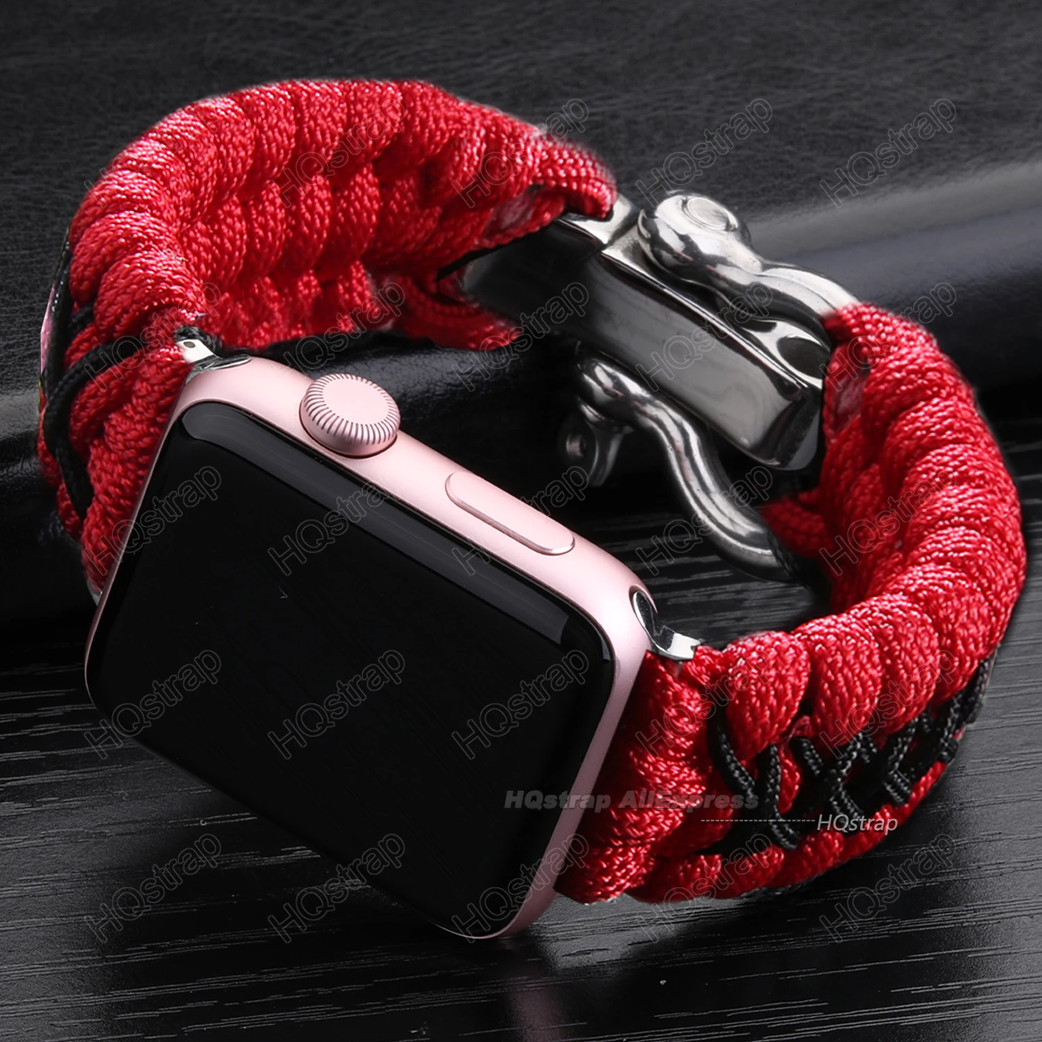 Braided Nylon Adjustable Buckle Strap