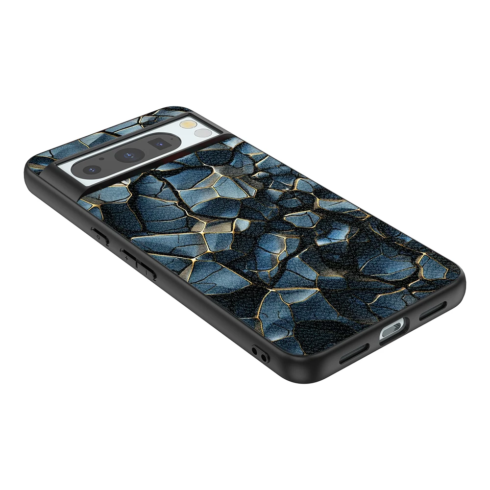 Back Cover Leather Case for Google Pixel 4 XL 4A 5 5A 5G 6 Pro 6A 7 Pro 7A 8 Pro 8A High Quality with Stone Texture Image Print - Image 4