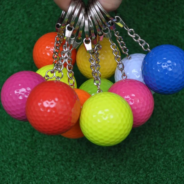 Porte-clé balle de golf personnalisé métal