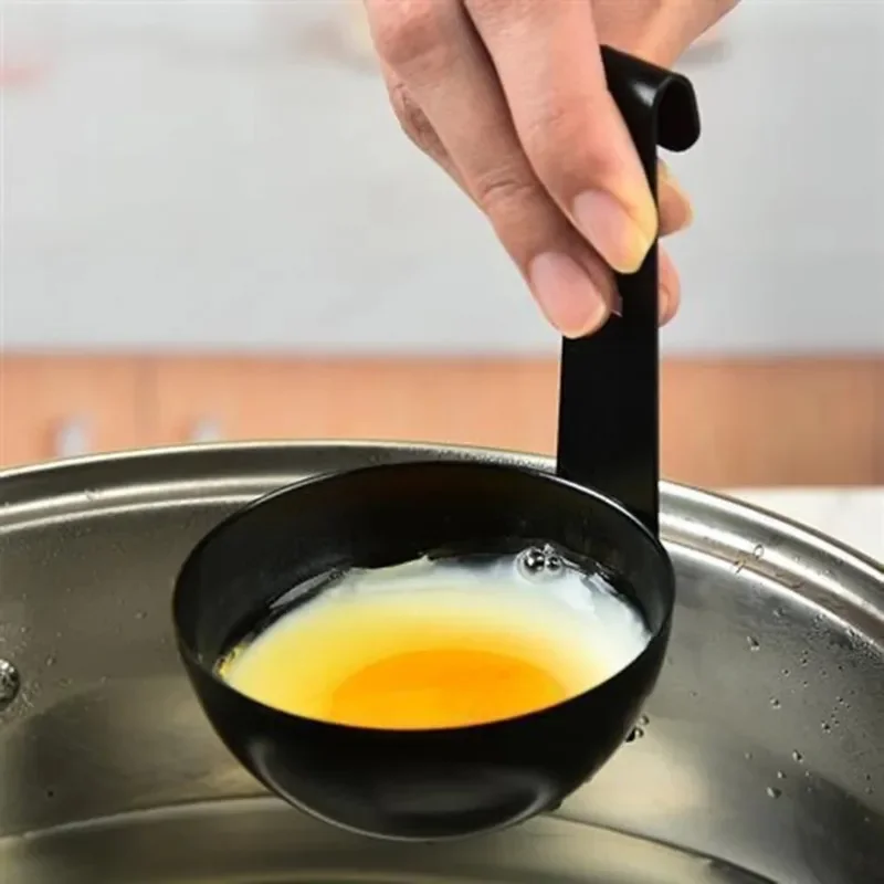1-2pcs Poached Egg Cup Stainless Steel Poaching Cups High Temperature Resistance Egg Cup Kitchen Tools Egg Boiler Cooking Cups