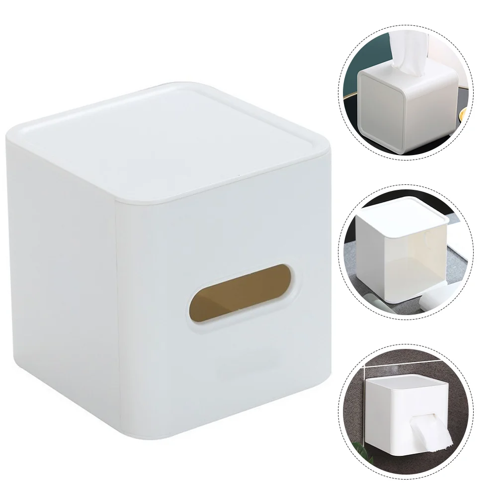 

Plastic Paper Towel Holder Tissue Storage Cases Dispenser Papertowels Holders Decorative Pump Desktop Bedroom Napkin
