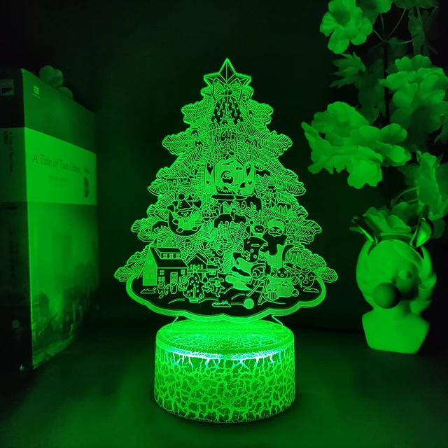 3D Christmas Ornament, Holographic Christmas Tree (2914866)