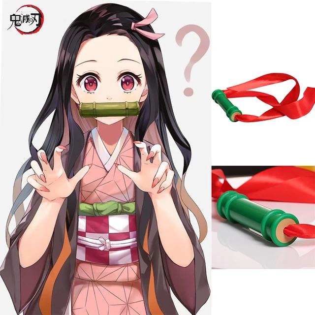 POR QUE A NEZUKO TEM UM BAMBU NA BOCA EM DEMON SLAYER? 