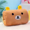 Winter Hand Warmer Pillow Plush Toy Cute Animal Handy Covered Office Nap Pillow Female Gift 1