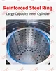 GZZT Vegetable Dehydrator Commercial Large Capacity 304 Stainless Steel Oil Throwing Machine Water Throwing Machine Dryer 3