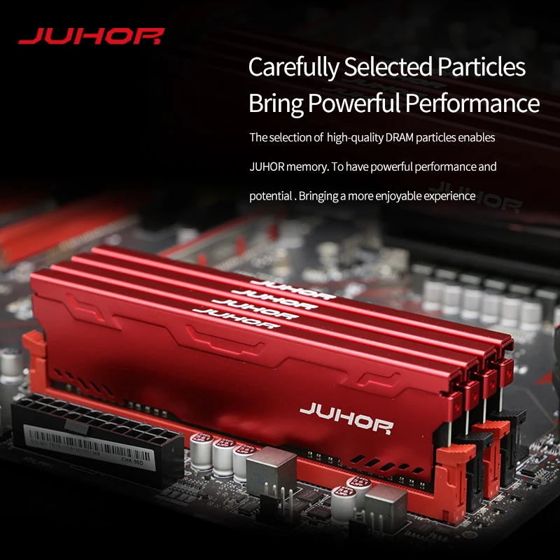 Memória do Dimm do Desktop da Memória de 1600mhz Ddr3 da Memória de Juhor Ram 8gb 1866mhz com Dissipador de Calor - Imagem 5