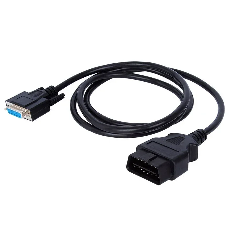 Фото 150 см OBD2 16-контактный адаптер DB15Pin автомобильный удлинитель DP 15-контактный кабель OBD-DB15 контактный внутренний интерфейс 16-контактное соединение №5