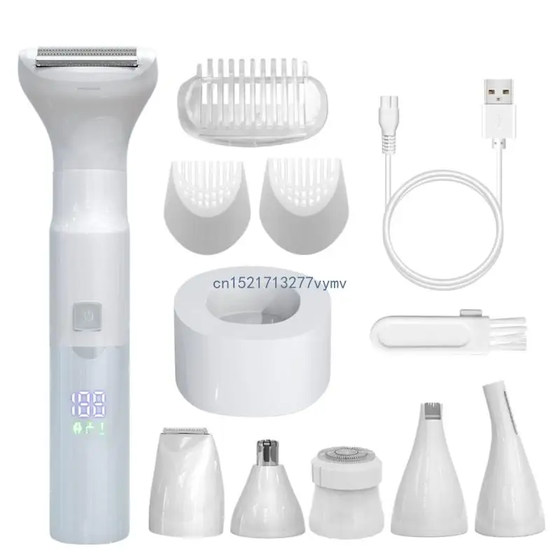 

Lady Nose Eyebrow Trimmer Face Body Leg Armpit Hair Remover Shaving
