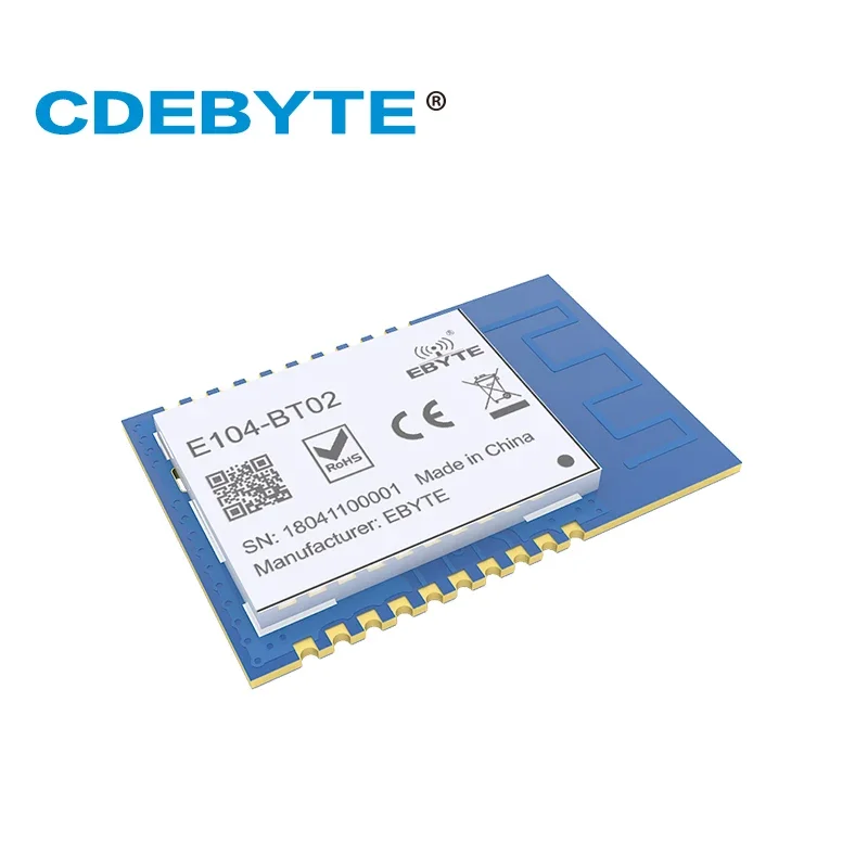 DA14580 UART Wireless Module 2.4Ghz 1mW SMD Transmission Wireless Transceiver E104-BT02 Low Consumption PCB Antenna Module