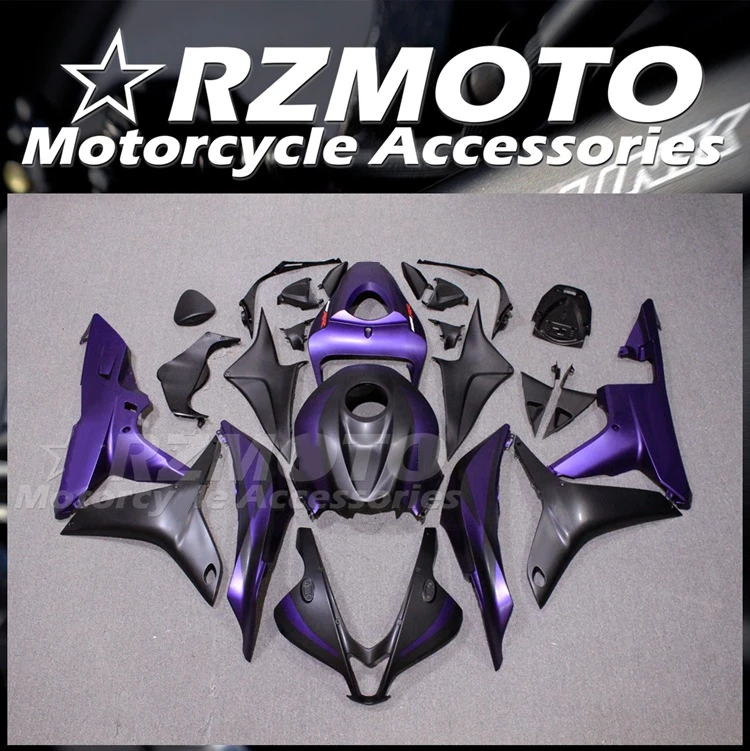 

Комплект обтекателей из АБС-пластика для мотоцикла, подходит для HONDA CBR600RR F5 2007 2008 07 08, комплект обтекателей фиолетового и матового цвета, 4 подарка