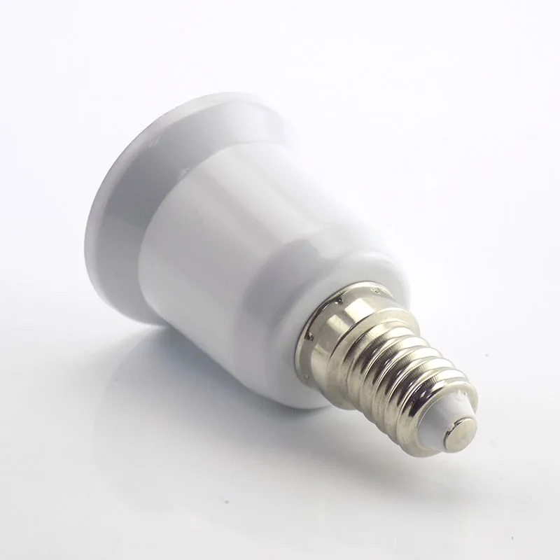 1PCS E14 to E27 Lamp Holder Converter 220V Fireproof Socket Base Converters Light Bulb Adapter Conversion Lighting Accessories lamp holder converter lamp socket adapter lamp bulb socket adapter