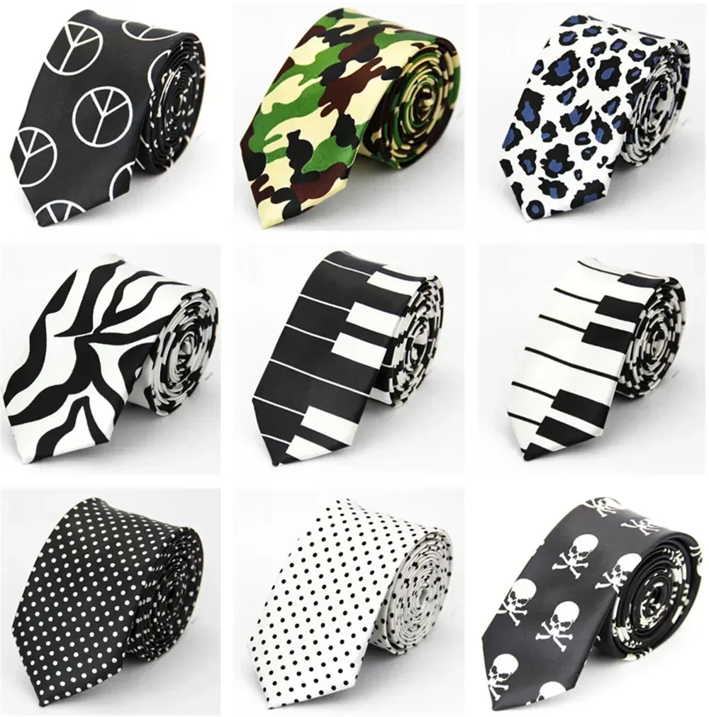 Neck Ties Narrow Tie for Men Women 5cm (2