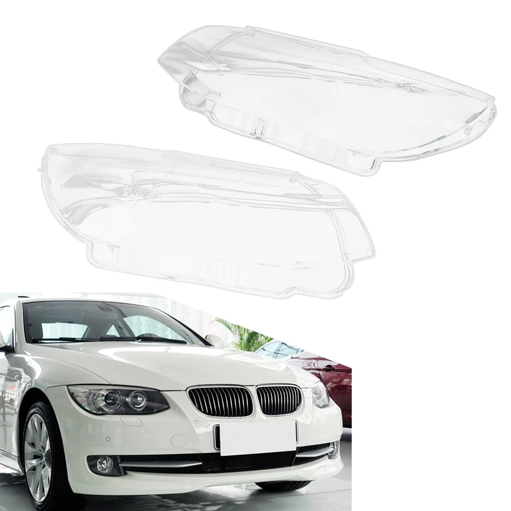 

2 шт./пара, прозрачные чехлы для автомобильных фар BMW 3 серии E92 E93 купе 2010-2013